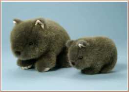 Plüschtier Wombat, Stofftier Wombat, Kuscheltier Wombat, Plüsch Wombat