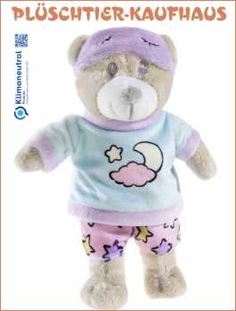 Teddybär Luni mit Schlafanzug, Teddy Luni mit Schlafanzug Heunec 136670